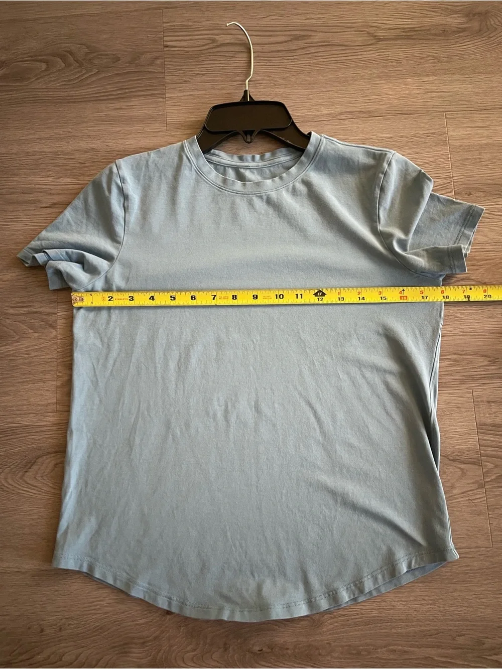 lululemon athletica Short Sleeve Crew Tee in Dusty Blue
